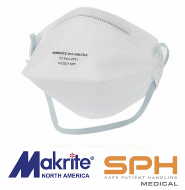 Makrite 910-N95FMX NIOSH N95 Surgical Respirator - Image 2