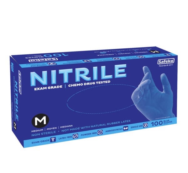 Safeko Nitrile Exam Glove - Chemo Tested  FDA 510K