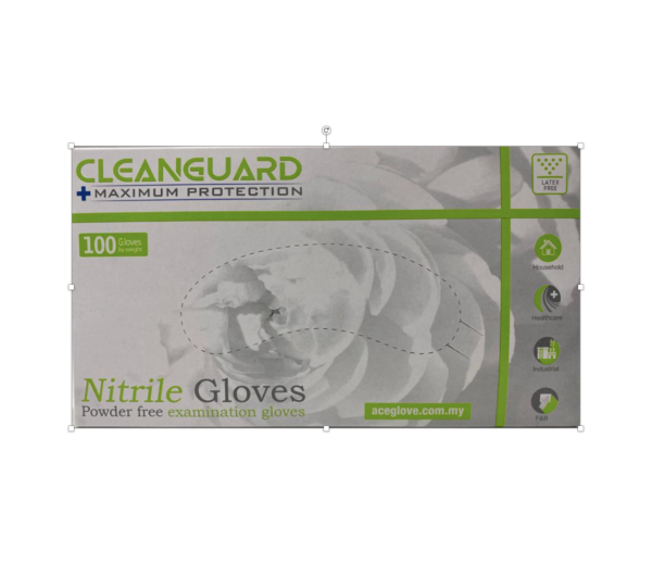 Cleanguard Powder Free Nitrile Exam Glove