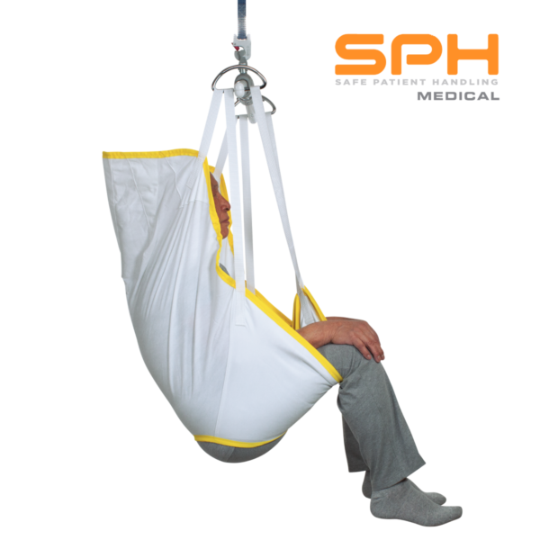 Universal Disposable Sling with Head Support is easy to apply