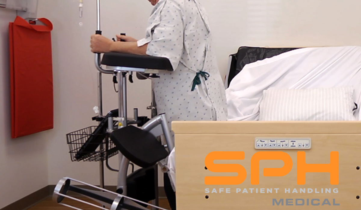 The SPH Medical Rowalker supports Early and Progressive Mobility