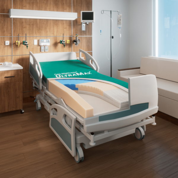 The UltraMax is the gold standard of pressure redistributing mattresses for hospitals