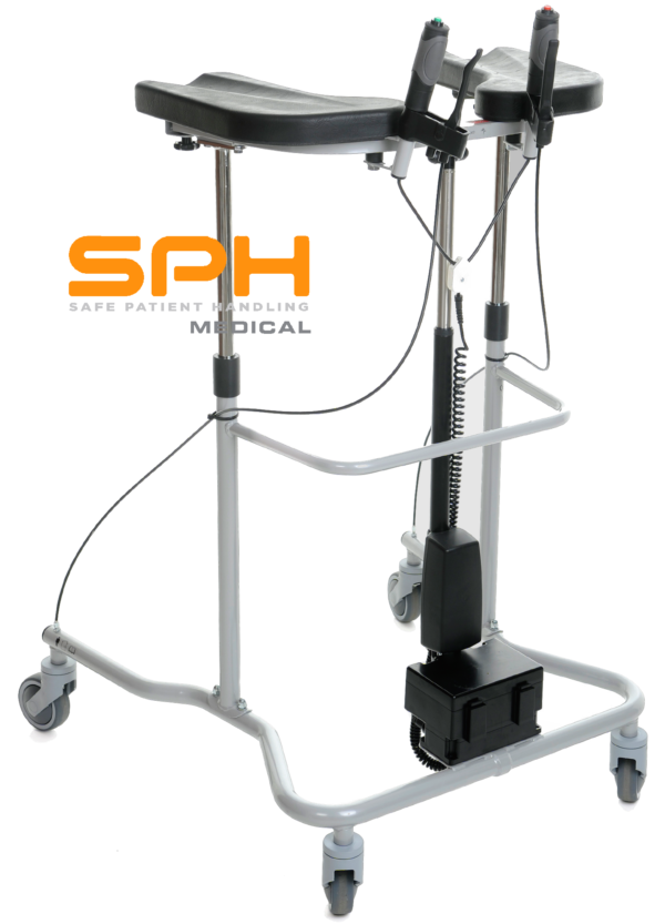 Early Patient Mobility in Hospitals using the SPH Medical EVA Platform Walker with hand brakes