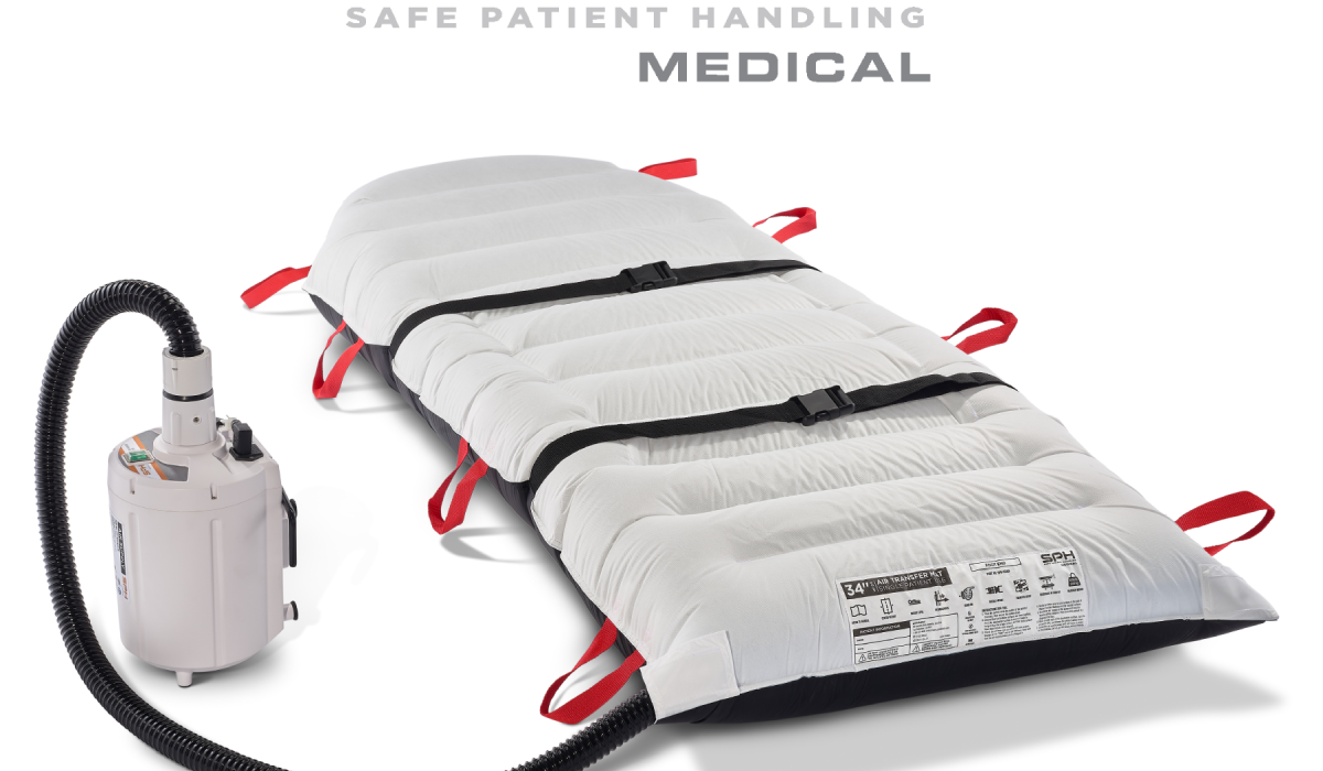 Reduce nursing injuries by implementing the Air Transfer and Positioning System from SPH Medical