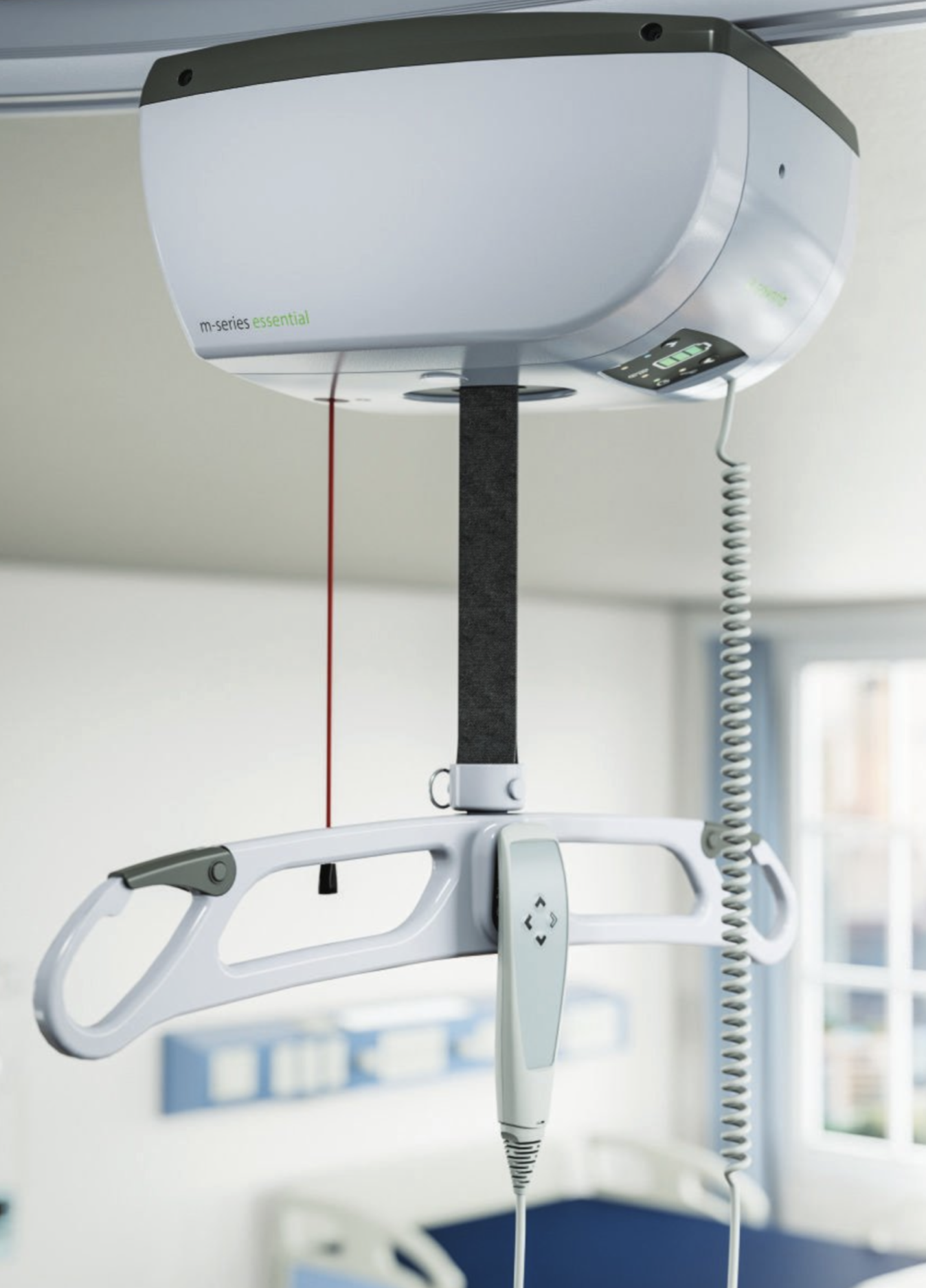 M-Series 2F and 4F patient lifts are the state of the art overhead ceiling lifts