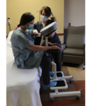 The EPD positions patients safely for epidurals, spinal blocks, and thoracentesis