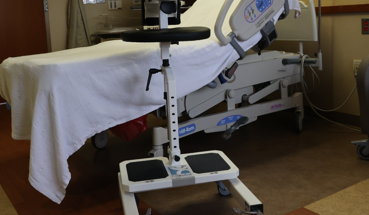 The Epidural Chair improves staff safety and patient comfort