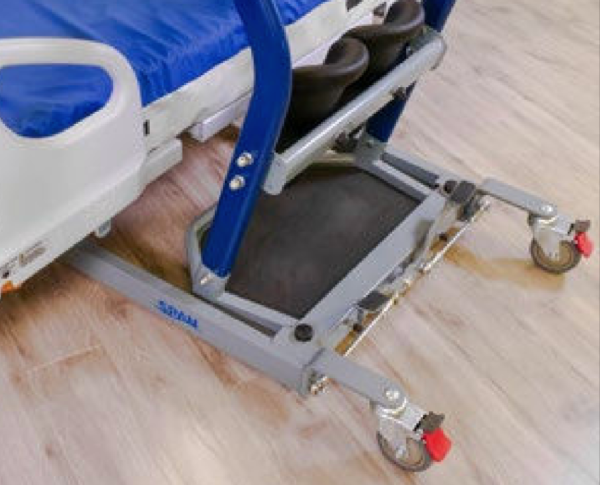 The F450T fits under most beds