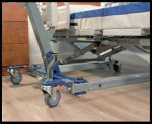 F600B Patient lift underbed clearance