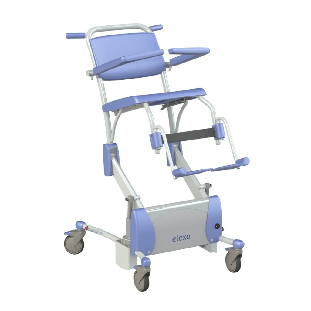 Elexo Adjustable-Shower Toilet Chair offers flexibility and safety
