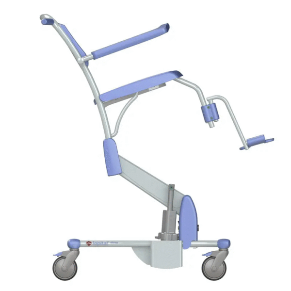 Elexo Shower Toilet Chair view from the side