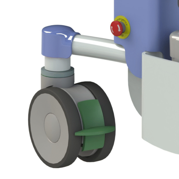 The Elexo XXL by SPH Medical brakes