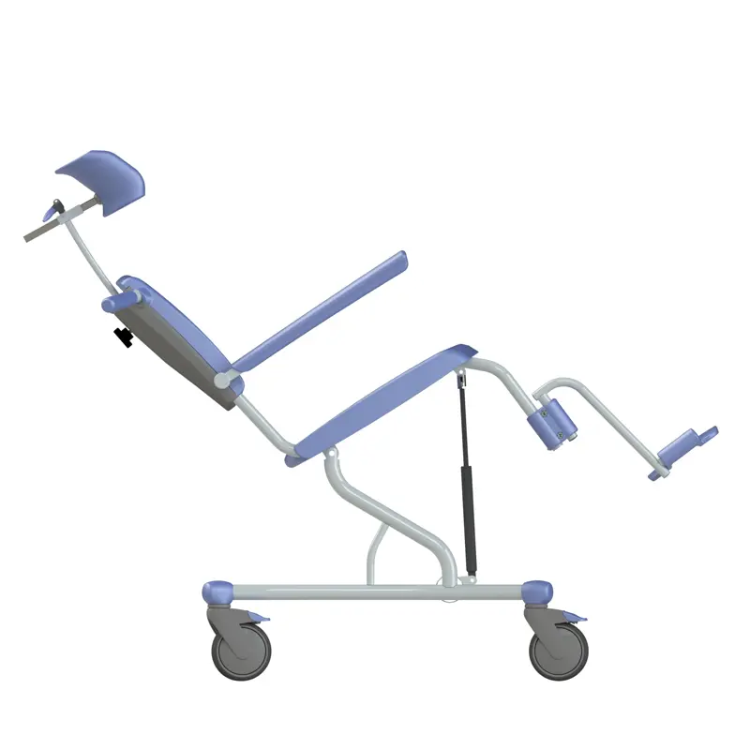 Nemo Shower Toilet Chair tilting side view
