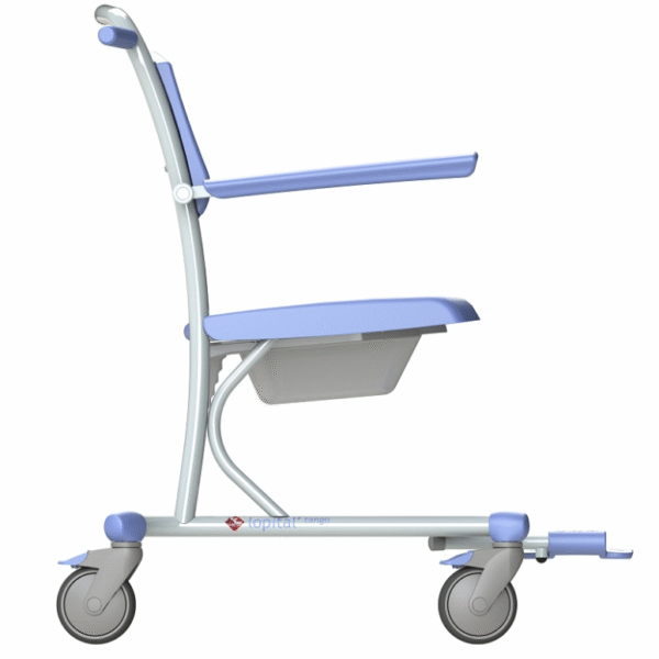 Tango Shower Toilet Chair profile view