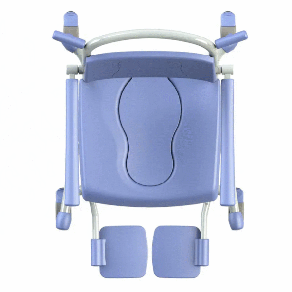 Tango Shower Toilet Chair view from above