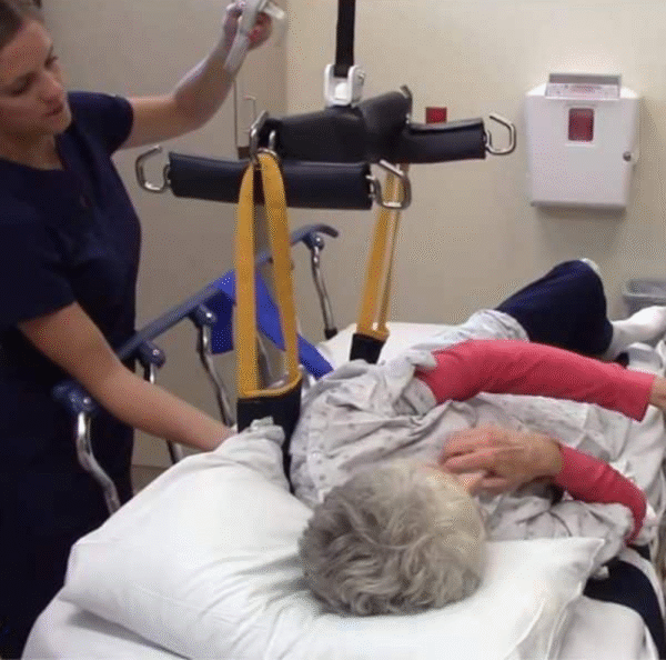 MedCare LimbSling used for turning