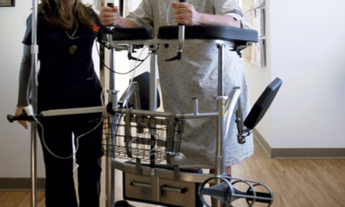 ICU Early Patient Mobility using SPH Medical RoWalker