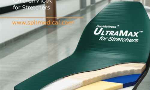 Hospitals are reducing HAPUs and costs using the Geo-Mattress UltraMax for Stretchers by SPH Medical