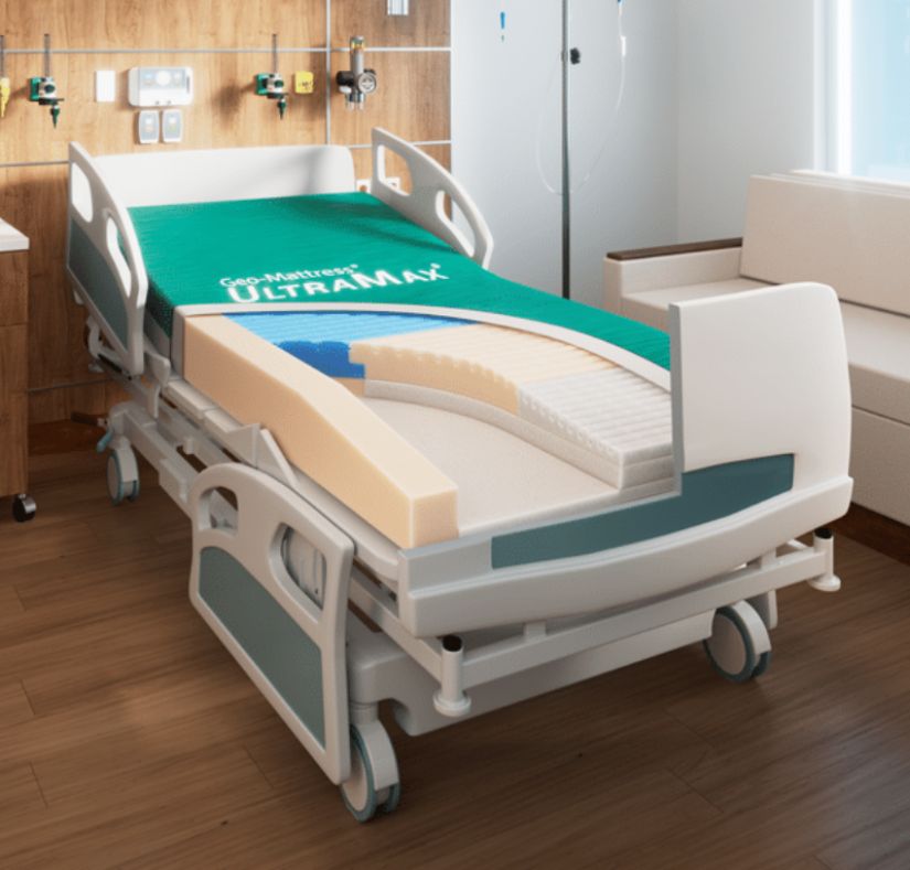 GeoMattress UltraMax is an advanced hospital mattress