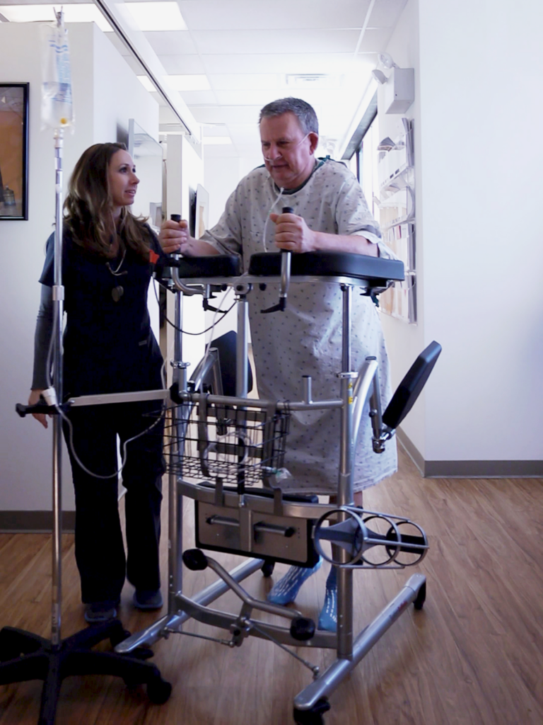 RoWalker Early Mobility ICU Walker improves recovery