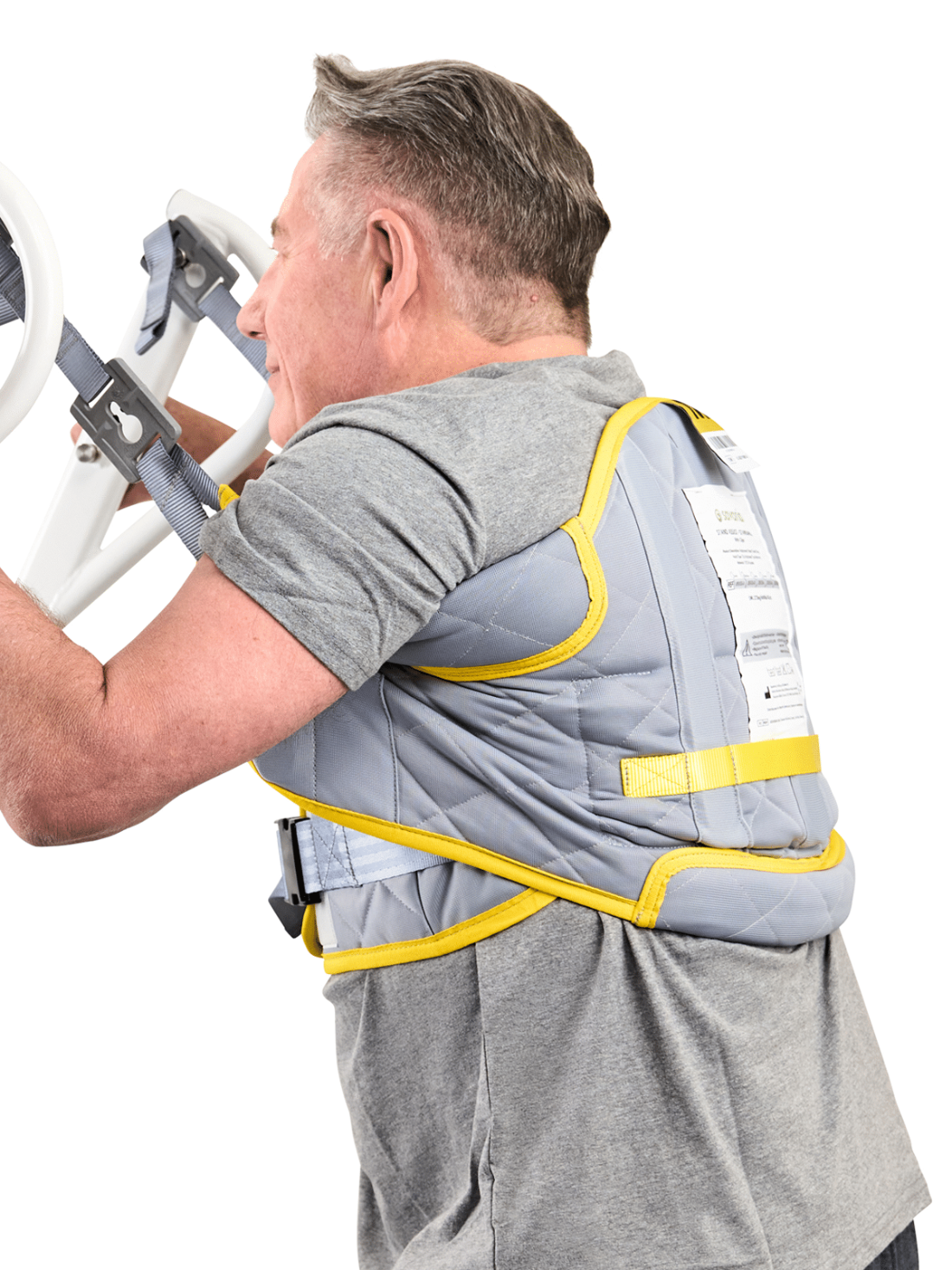 Sit to Stand Sling Clip Style side view